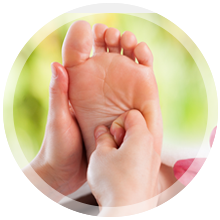 REFLEXOLOGY therapy