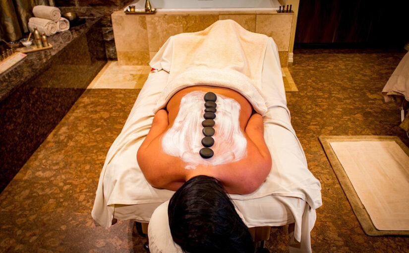 Hot stone massage